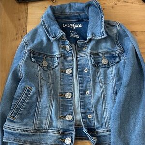 Cat & Jack Kids' Light Blue Denim Jacket 6/6x